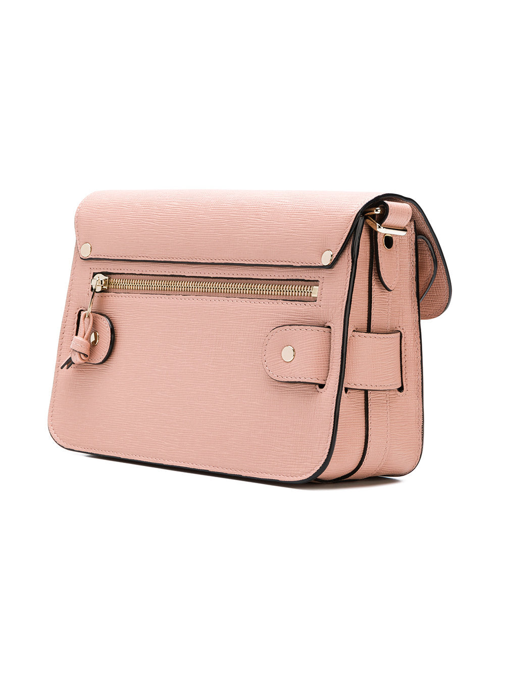 PS11 Mini Classic Linosa Crossbody Bag in Blush Pink - Elegant & Compact Women's Handbag for Daily Use, Work, and Evening Outings
