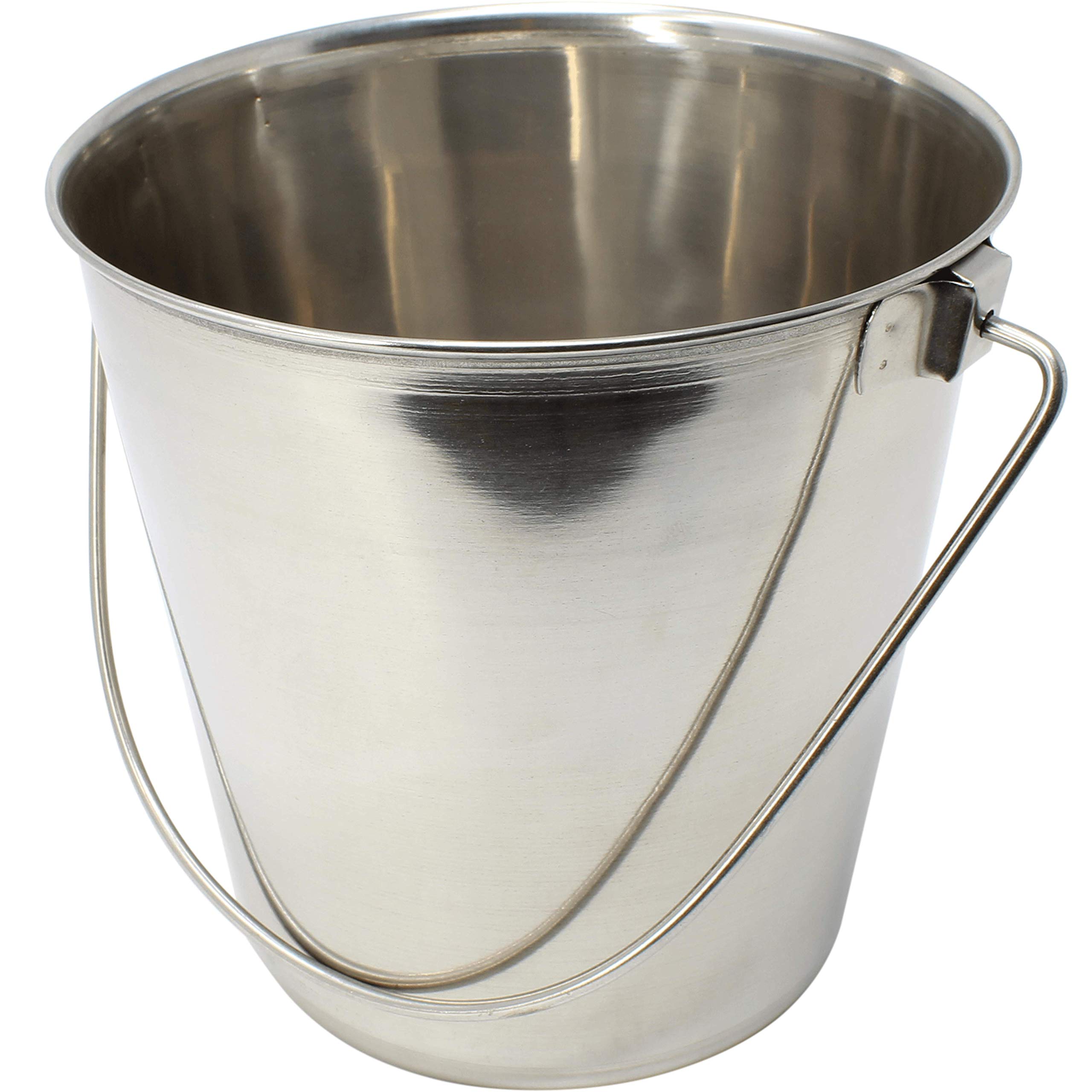 Bonka Bird Toys - Stainless Steel Pails for Parrots & Small Birds - Durable & Safe Foraging & Feeding Bowls - Perfect for Cages, Aviaries & Play Gyms