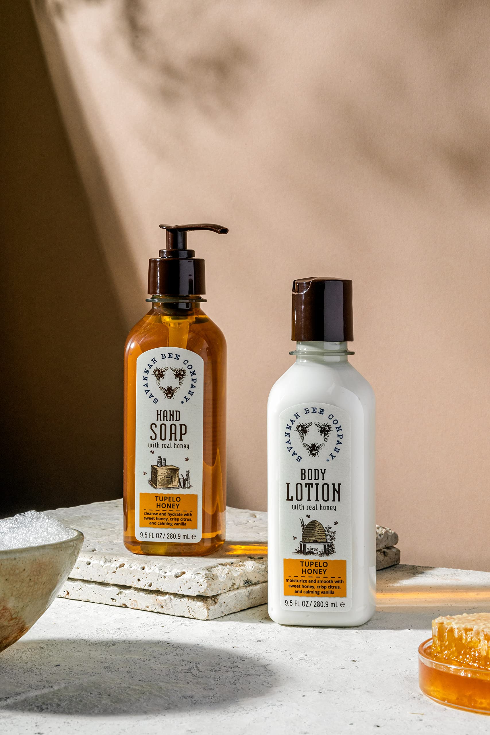 Savannah Bee Company Honey Body Lotion - All Natural Moisturizer for Dry Skin, Women & Men | Hydrating Lotion for Daily Use, Gift Idea for Spa & Self Care