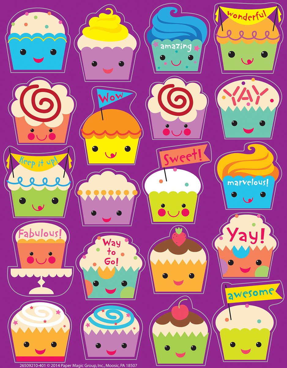 Eureka Classroom Supplies Scented Stickers for Teachers - 80 Piece Reward Stickers Set - Perfect for Student Incentives, Homework Charts & Behavior Management