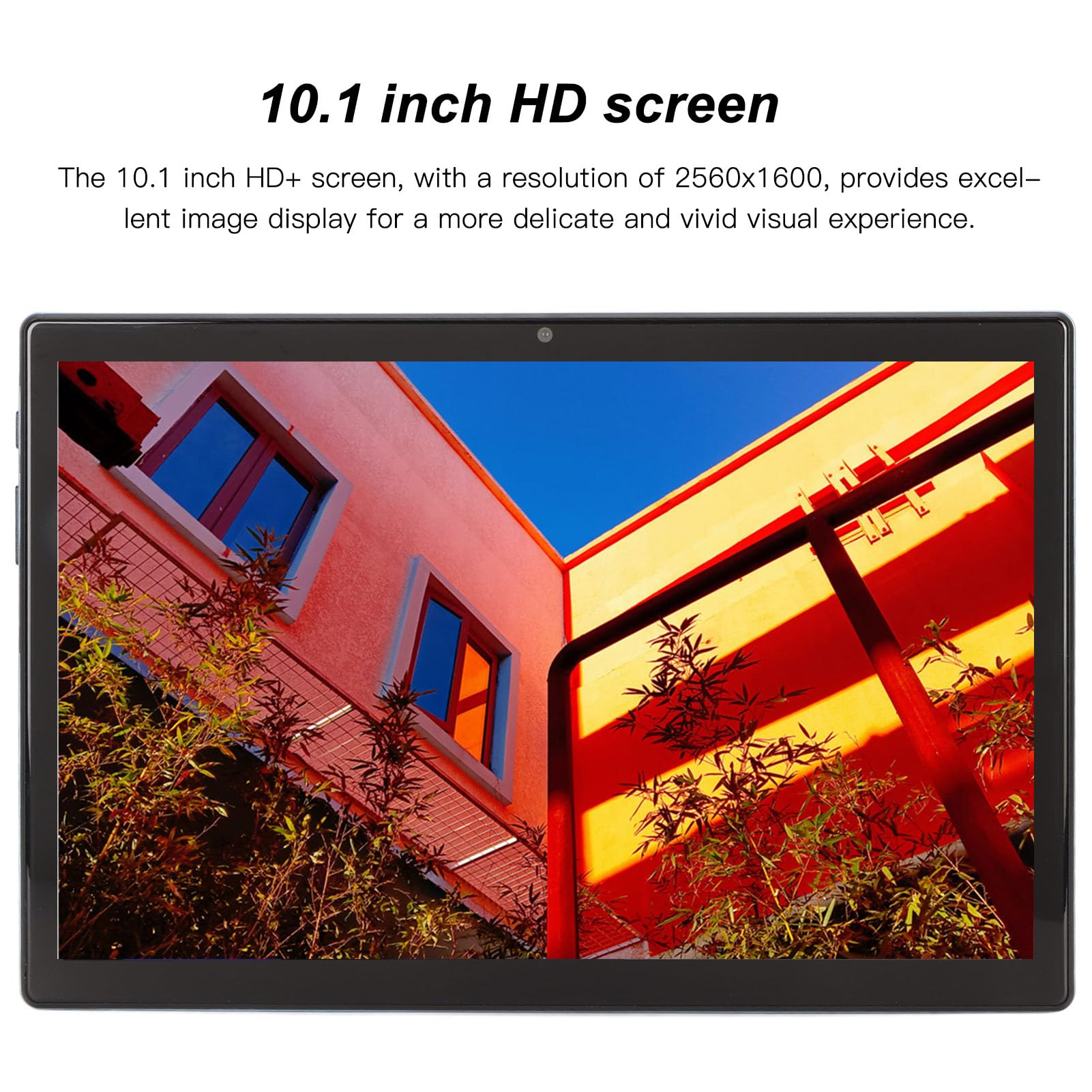 Haofy 10.1 Inch Smart Tablet - 8 Core High Performance Android Tablet with WiFi, HD Display for Work & Entertainment (Gold) | Perfect for Video Conferencing, Online Learning & Business Productivity