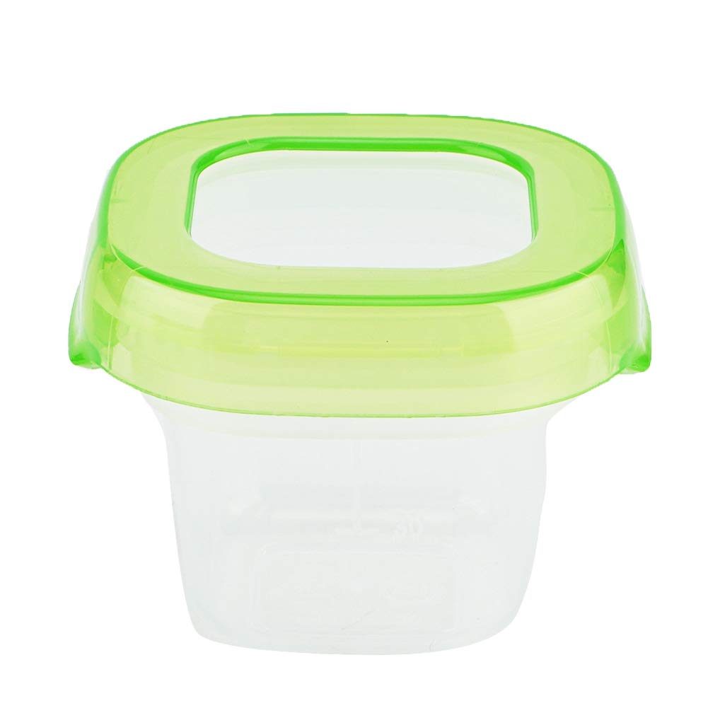 Baby Snack Containers - BPA-Free, Microwave & Dishwasher Safe, Freezer & Fridge Storage with Lids | Impact-Resistant Small Food Containers for Babies | Perfect for Home, Kitchen, Travel & Daycare Use
