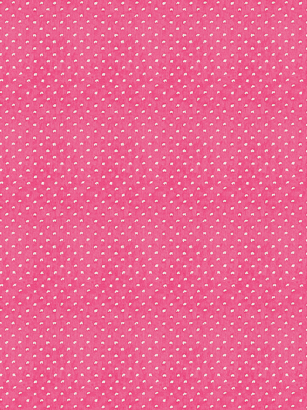 Sarah Jessica Parker Dotted Swiss Wallpaper - Floral Geranium Print for Living Room, Bedroom & Nursery Decor