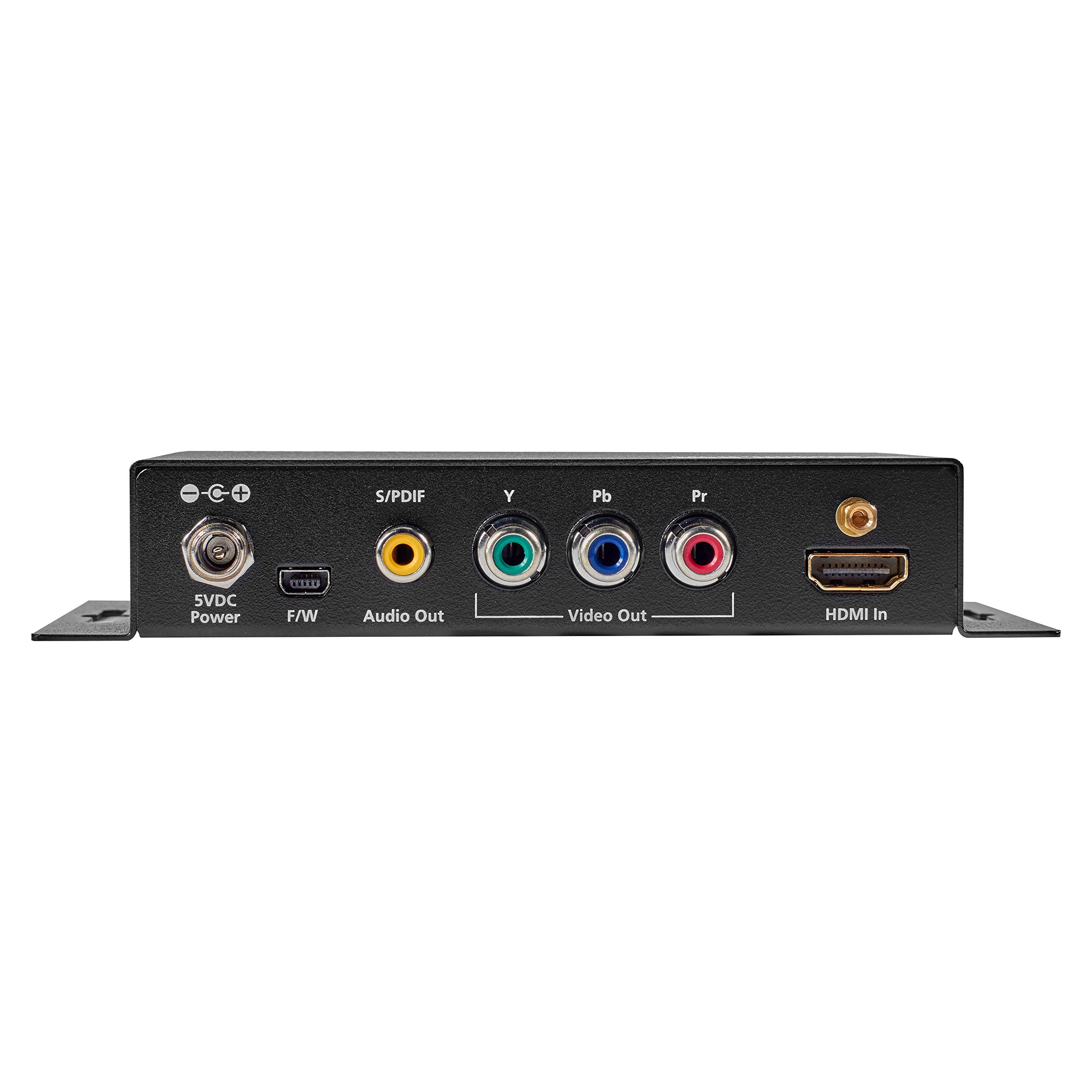 HDMI to Analog Video Converter - Black Box Scaler for CRT TVs, VCRs & Retro Gaming | Upscale 480p/720p/1080p to 1080p | Ideal for Home Theater, Arcade Machines & Legacy AV Systems