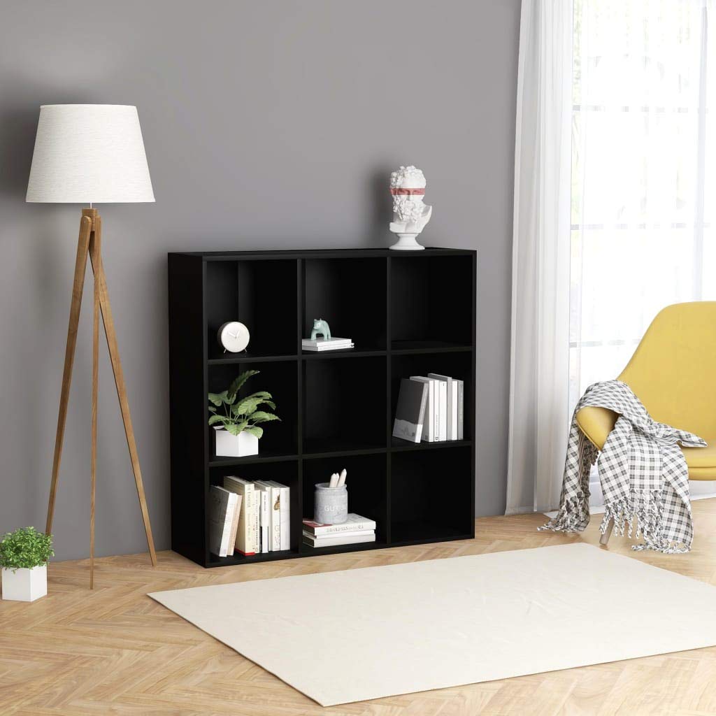 Freestanding Bookcase with Storage - Chipboard Bookshelf & Display Cabinet for Living Room, Bedroom - Perfect for Decorations, Books, and Home Organization