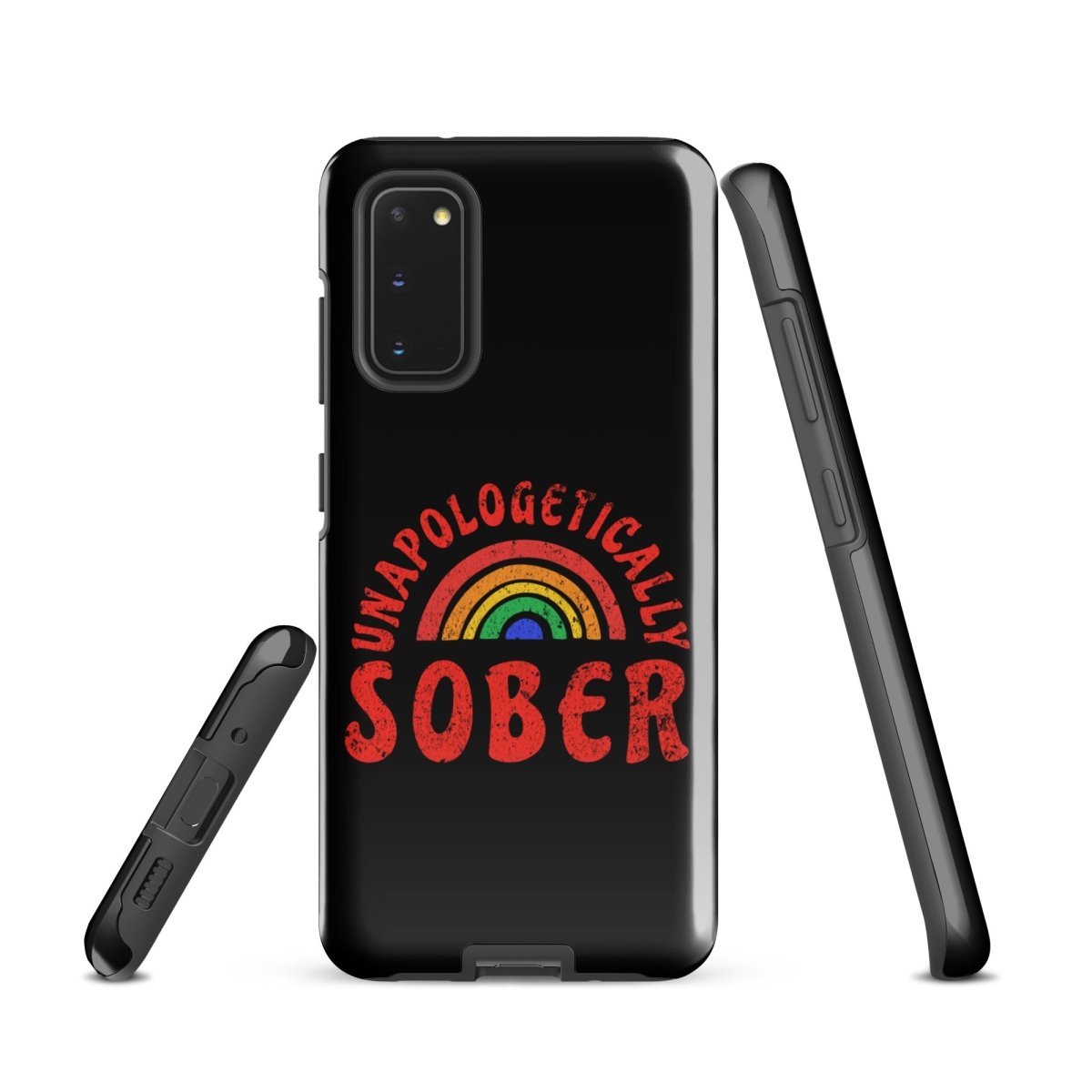 Rainbow Samsung Phone Case - Shatterproof & Stylish Protective Cover for Galaxy S21/S20/Note 20 - Vibrant LGBTQ+ Pride Design - Perfect for Everyday Use, Parties & Pride Events