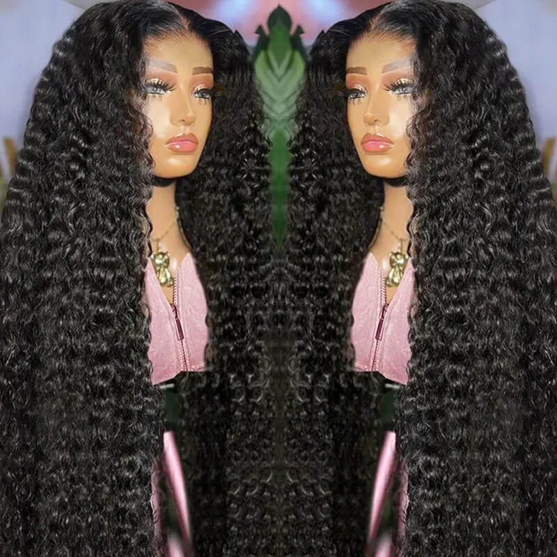 Eullair Kim K 2x6 Lace Closure Wig - Deep Part Human Hair Wig with Transparent Lace for All Hair Textures | Perfect for Daily Wear, Parties & Special Occasions
