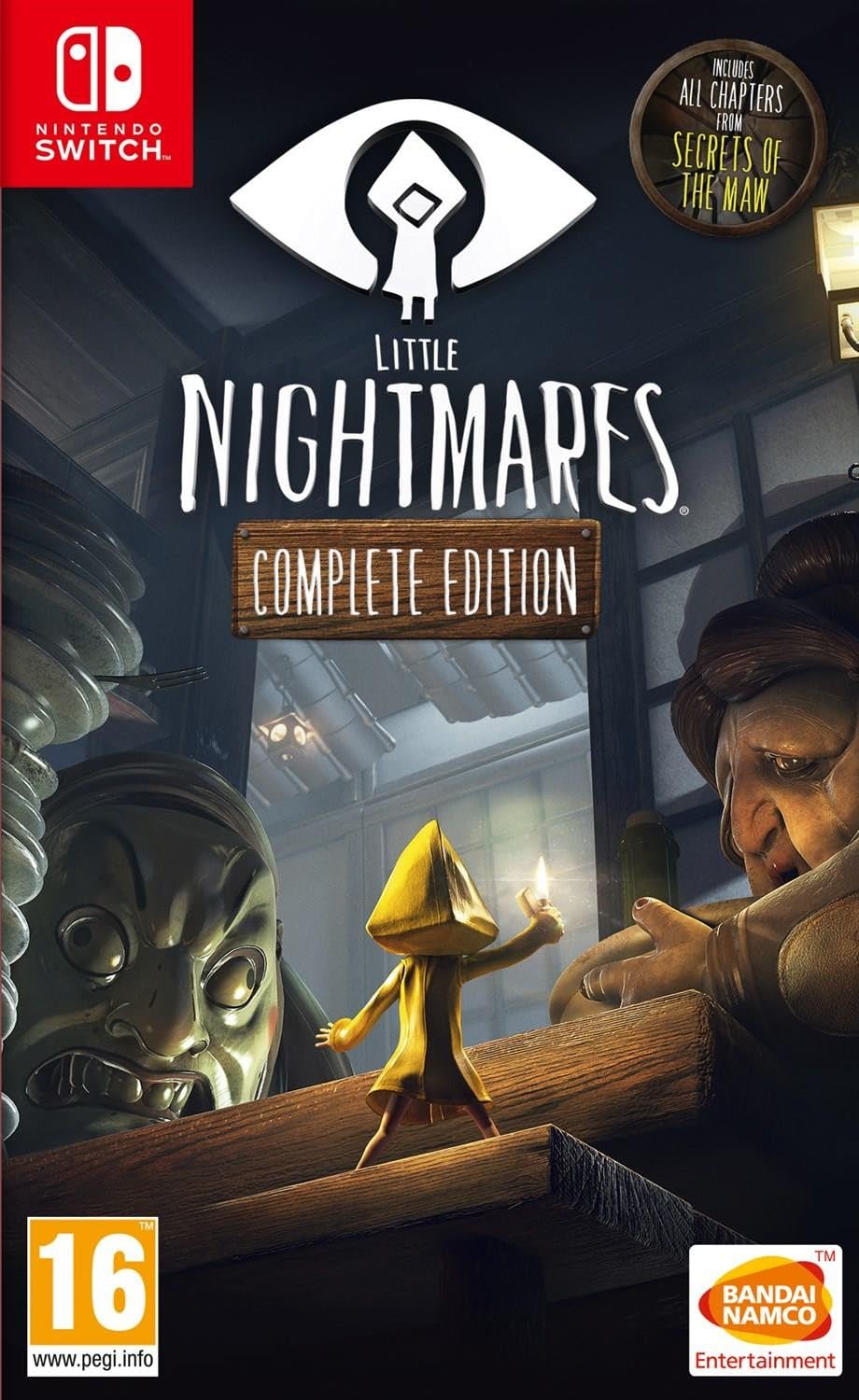 Little Nightmares Complete Edition for Nintendo Switch - Horror Adventure Game with All DLCs, Perfect for Handheld Gaming on the Go