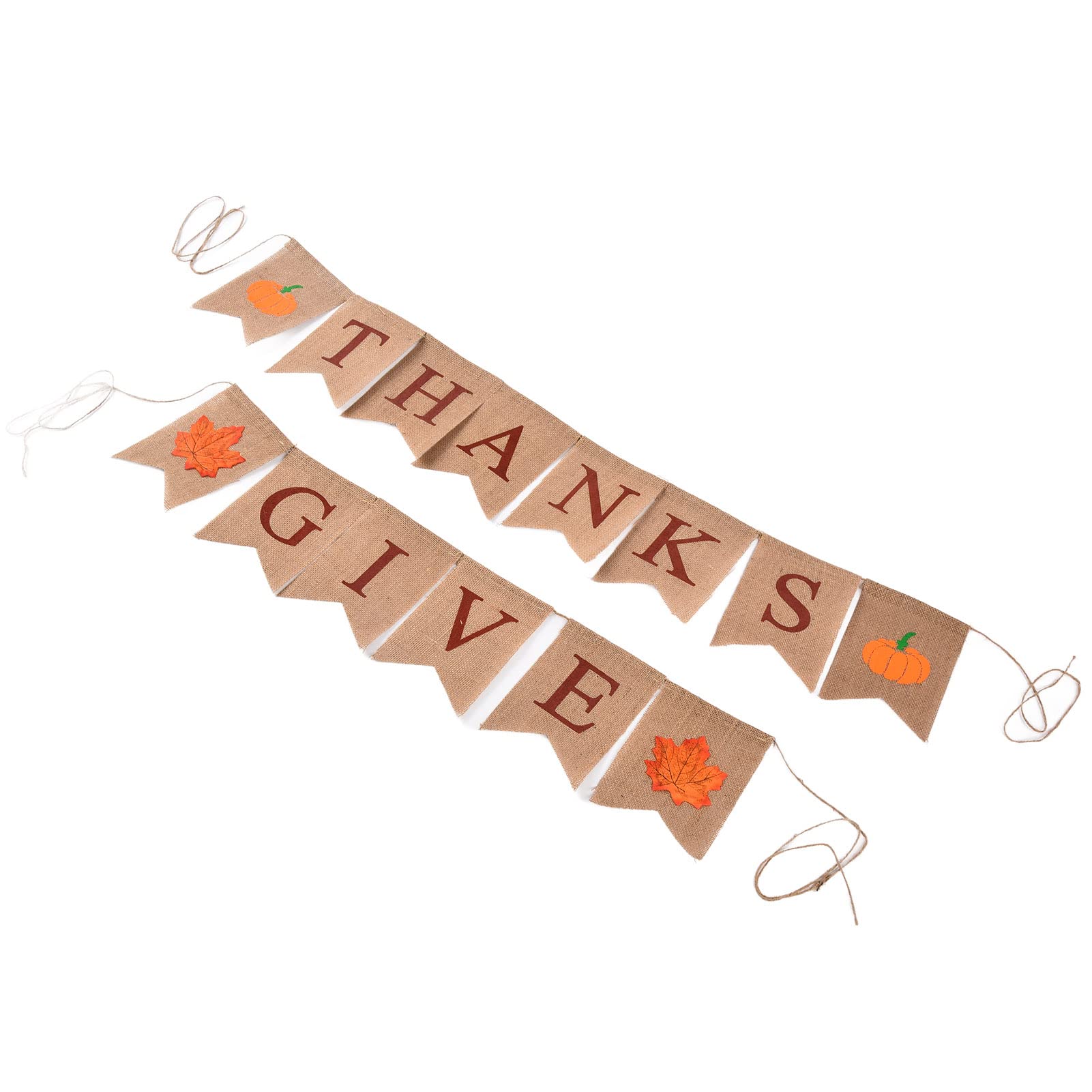 Elegant Thanksgiving Decorations - Pumpkin & Maple Leaf Fall Decor for Indoor, Outdoor & Party | Long-Lasting Autumn Home Decor for Thanksgiving, Halloween & Seasonal Celebrations