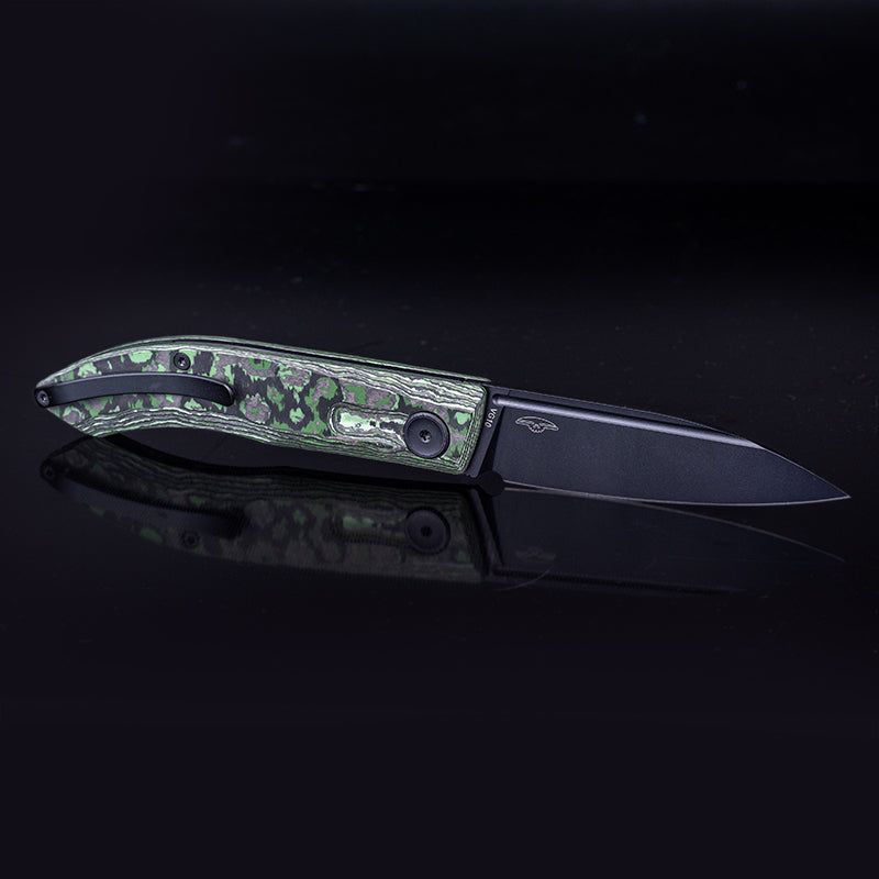 Stella Fatcarbon Knife Scales - Premium G10 & Carbon Fiber Handle Material for Custom Knives - Perfect for EDC, Hunting, and Outdoor Survival Gear