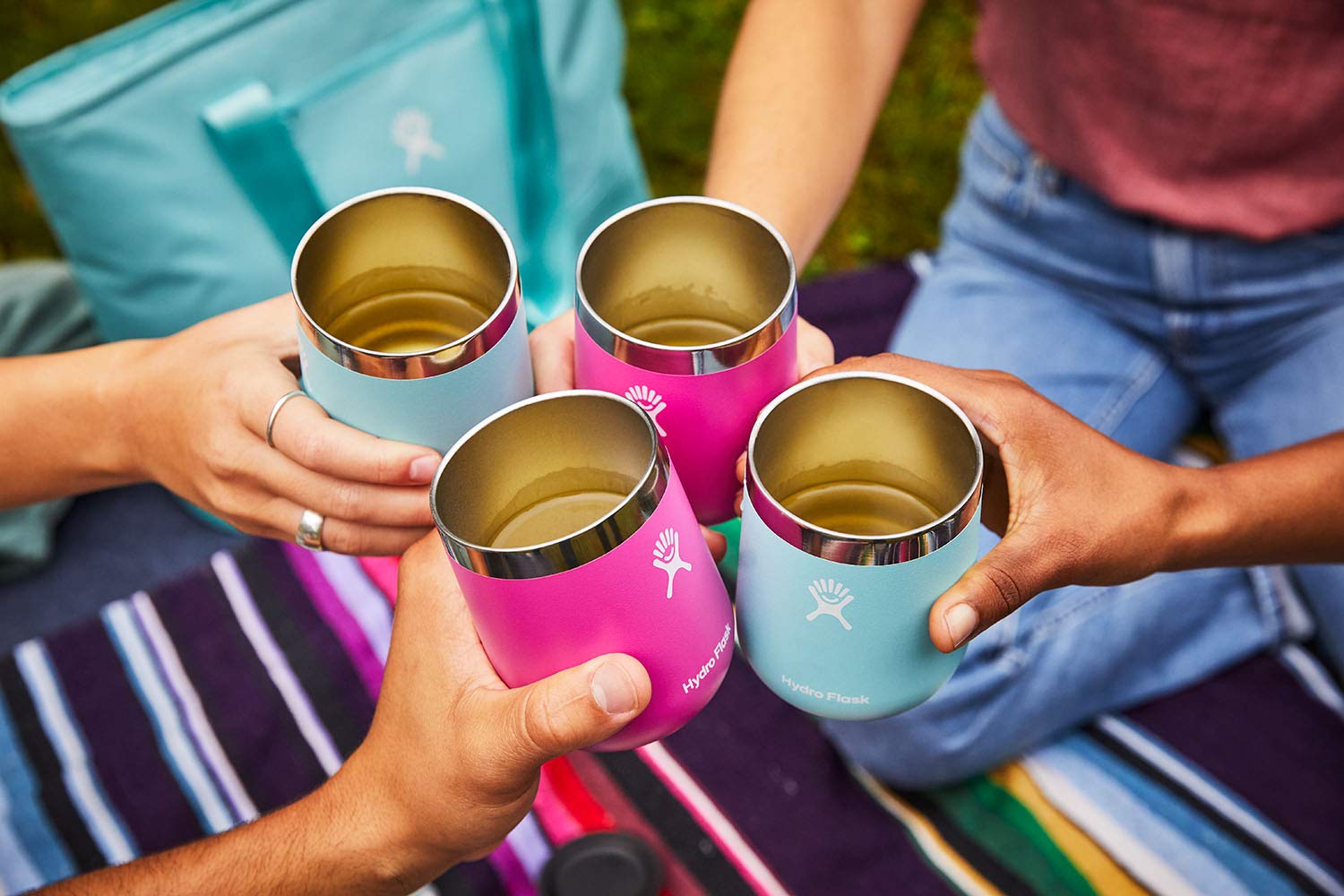 Hydro Flask 10oz Insulated Wine Tumbler & Bottle - Stainless Steel Travel Cup for Wine, Cocktails & Hot Drinks - Perfect for Camping, Picnics & Commuting