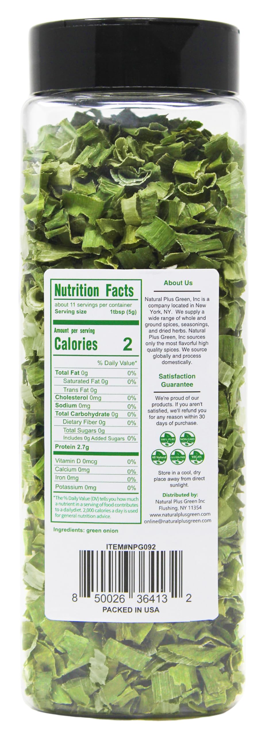 Premium Freeze Dried Chopped Green Onions 2 Oz (Pack of 2) | All Natural, Non-GMO, Gluten-Free | Dried Scallions for Cooking, Salads, Garnish | Perfect for Soups, Stir-Fries, Baked Potatoes & Meal Prep