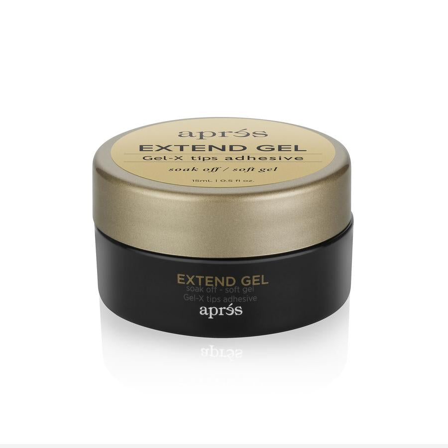 Apres Extend Gel in Jar 15ml - Professional Nail Extension Gel for Strong & Natural-Looking Nails - Perfect for Salon, Home Manicures & DIY Nail Art