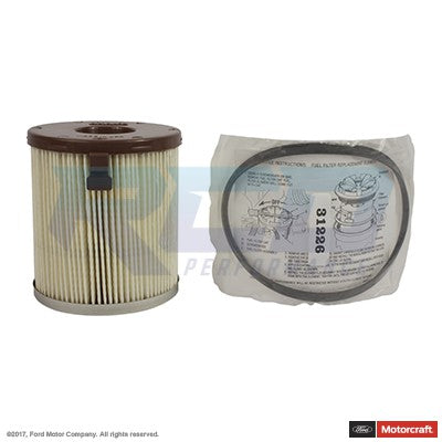 Motocraft FD 4595 7.3L Fuel Filter Replacement - Compatible with Ford Powerstroke Diesel Engines - Heavy Duty Filtration for Clean Fuel Supply - Ideal for Off-Road, Towing & High-Performance Driving