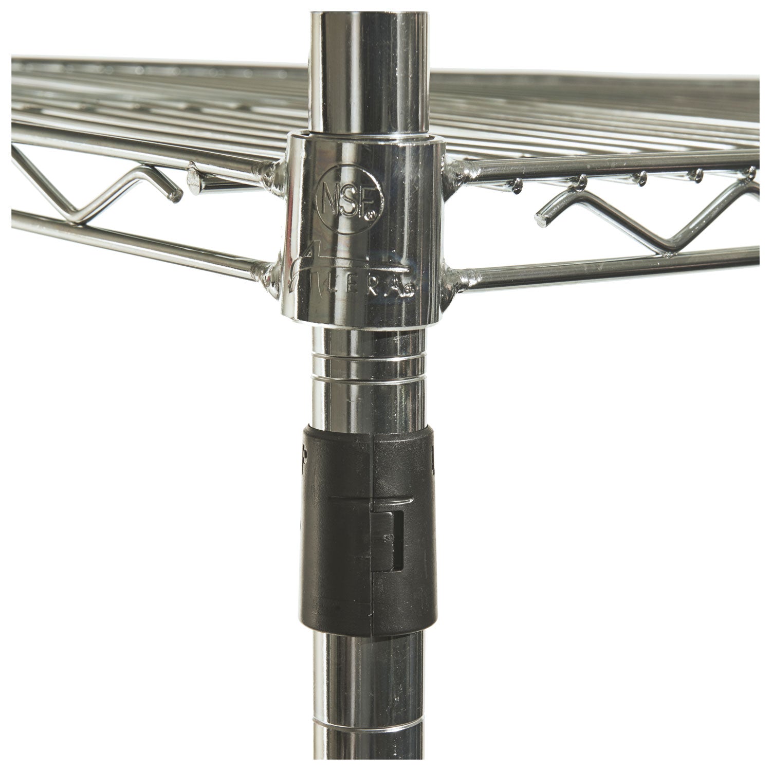 Alera® NSF Certified 4-Tier Industrial Wire Shelving Unit - 48