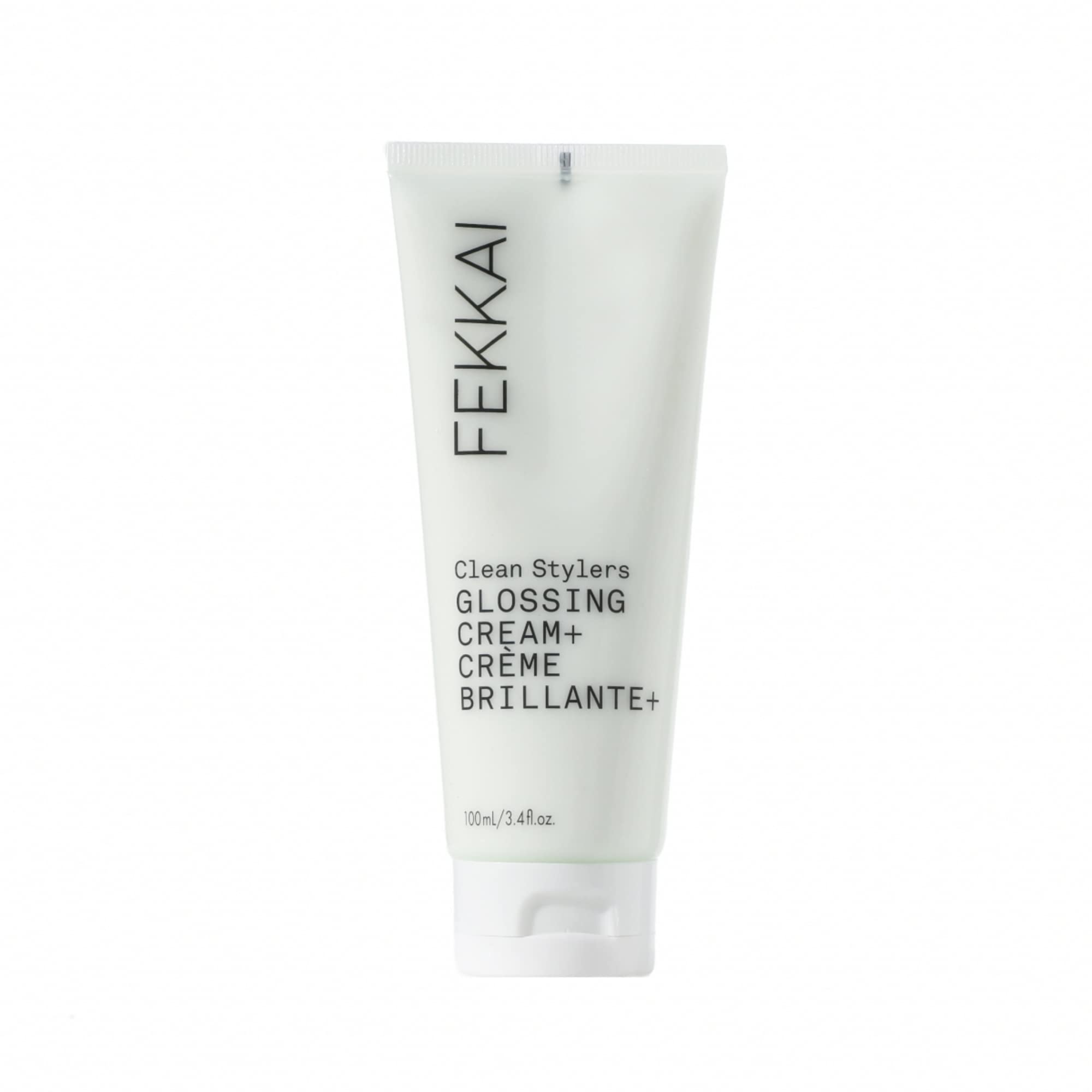 Fekkai Clean Stylers Glossing Cream 3.4 oz - Hydrating Hair Smoothing Cream for Frizz Control & Shine Boost - Sulfate Free, Paraben Free, Vegan & Cruelty Free Hair Styling Product - Perfect for Dry, Damaged Hair & Everyday Styling
