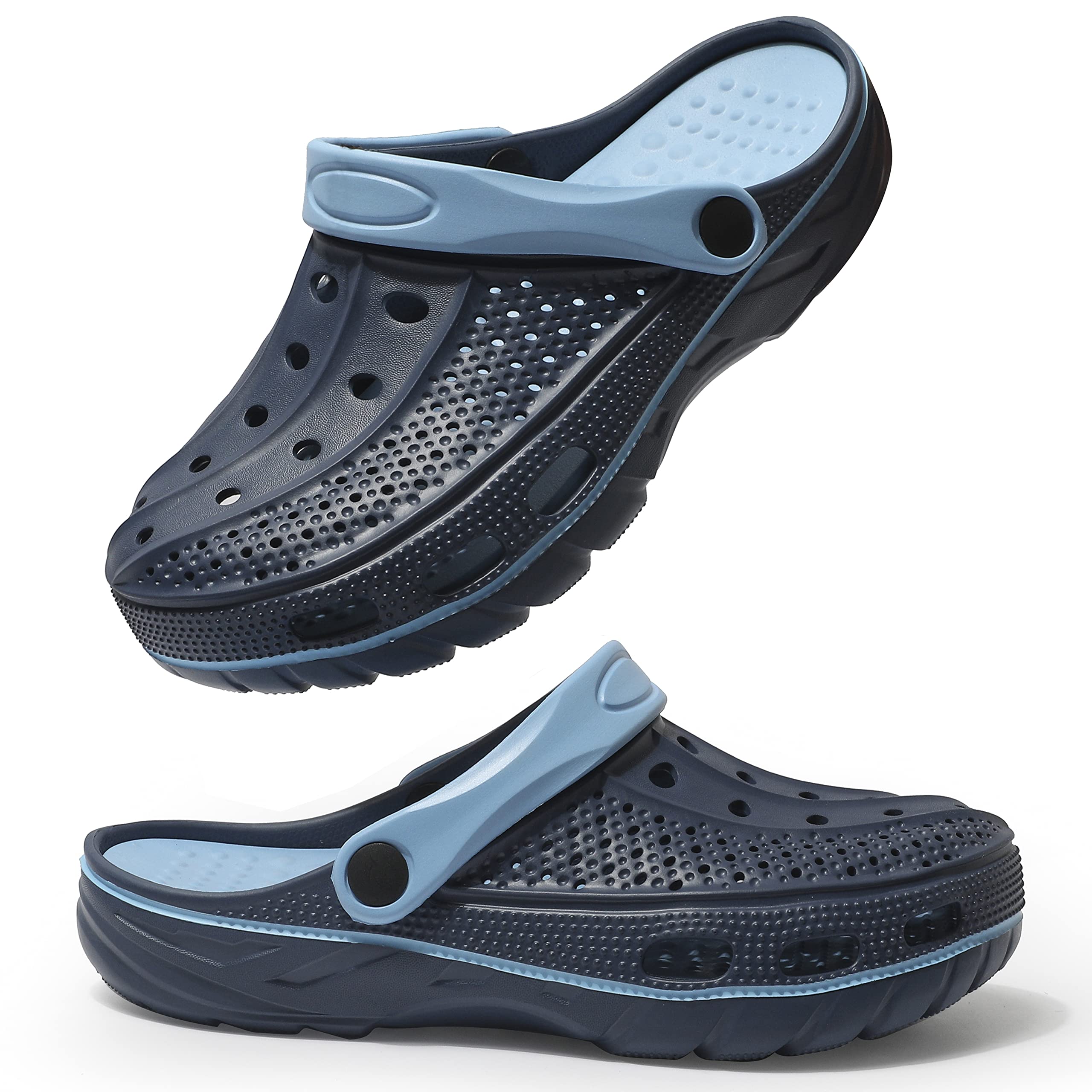 INMINPIN Orthopedic Clogs for Women & Men - Arch Support Garden Shoes, Sandals & Slippers with Plantar Fasciitis Relief - Perfect for Gardening, Walking & Indoor Comfort