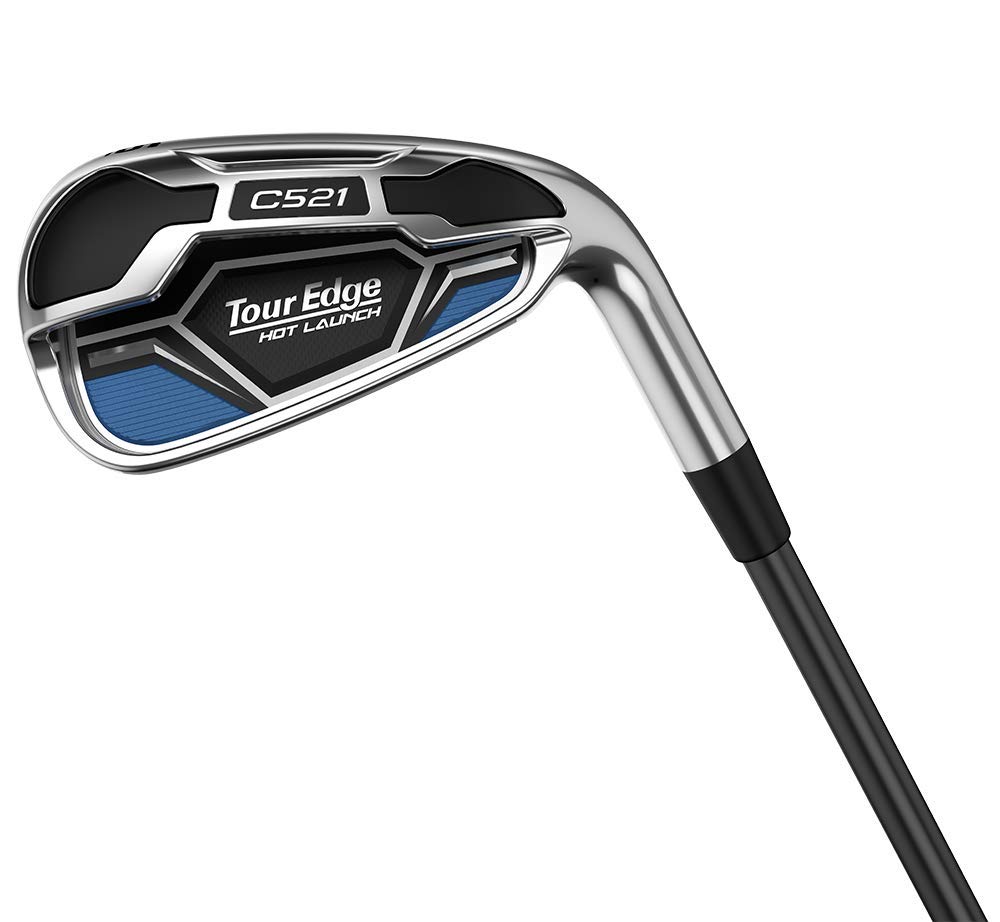 Tour Edge Hot Launch C521 Iron Set - Premium Golf Clubs for Men & Women | High-Performance Irons for Distance & Accuracy | Perfect for Beginners & Intermediate Players on the Course