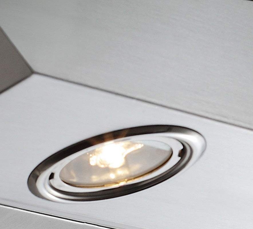 GC430 Stainless Steel Range Hood - 36 Inch Under Cabinet Kitchen Vent Hood with LED Lights, 3 Speed Fan - Perfect for Modern Home Cooking & Smoke Removal