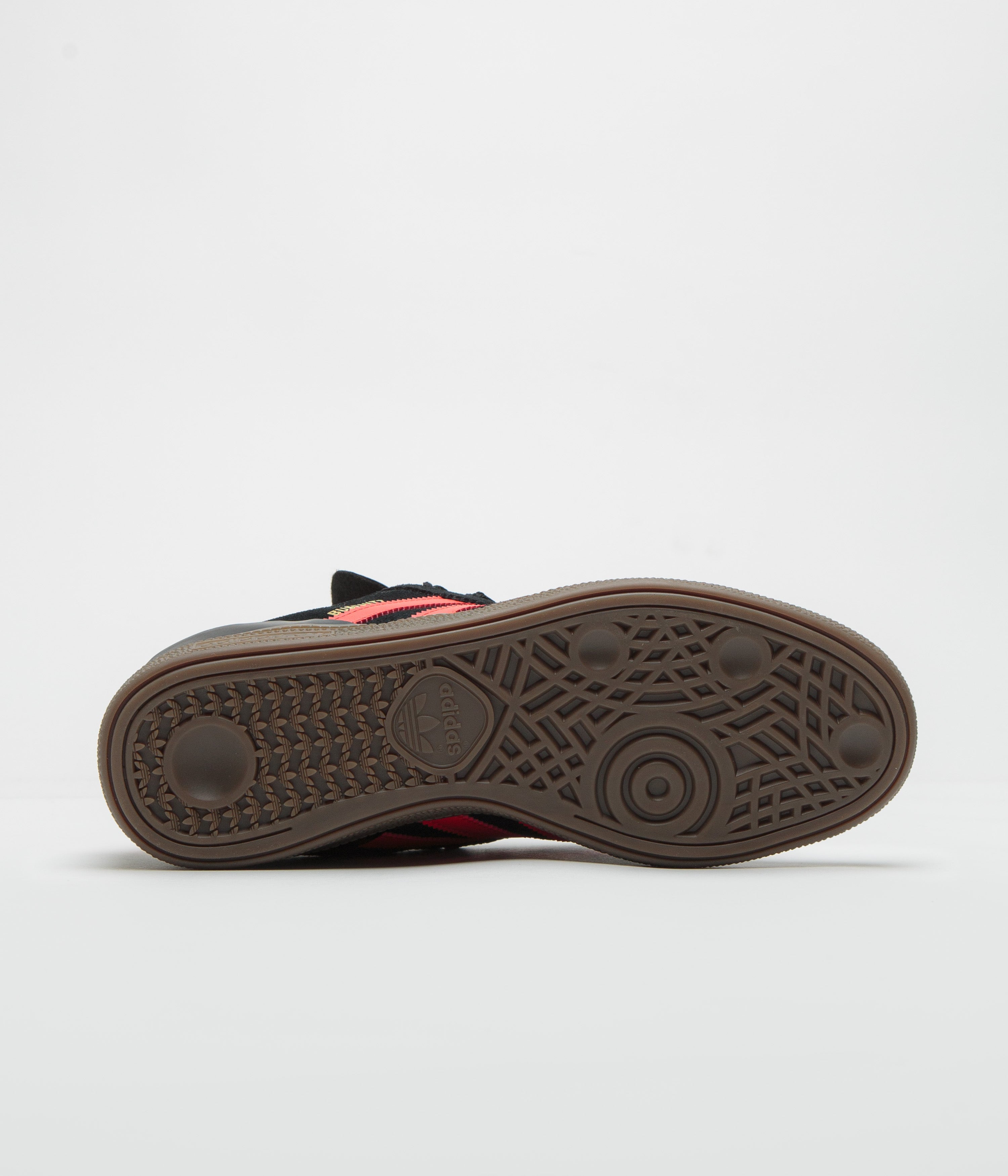 Adidas Busenitz Skate Shoes for Men - Core Black / Red / Gum5 Sole - Lightweight & Durable Sneakers for Street Skating & Casual Wear