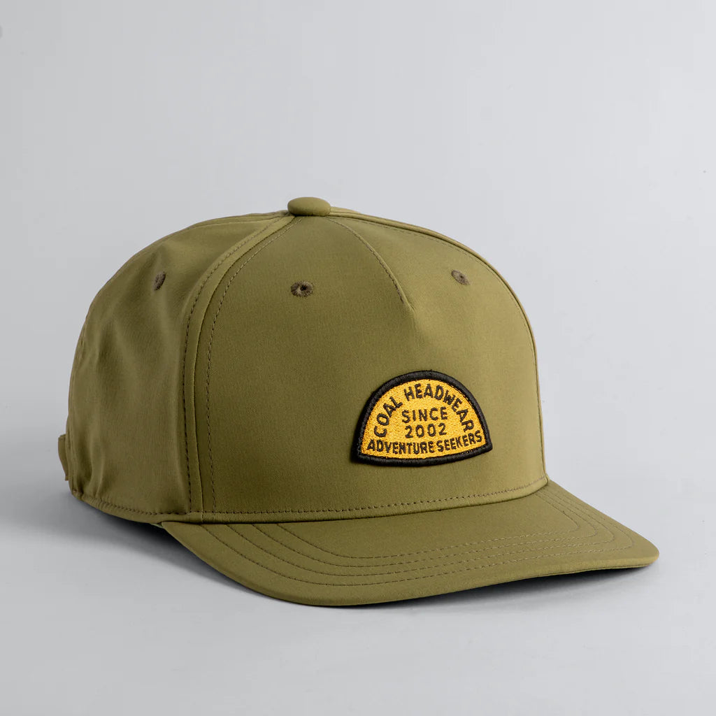 2025 Pacific Coal Hat in Olive Green - Stylish Outdoor Sun Protection for Hiking, Camping, and Beach Adventures