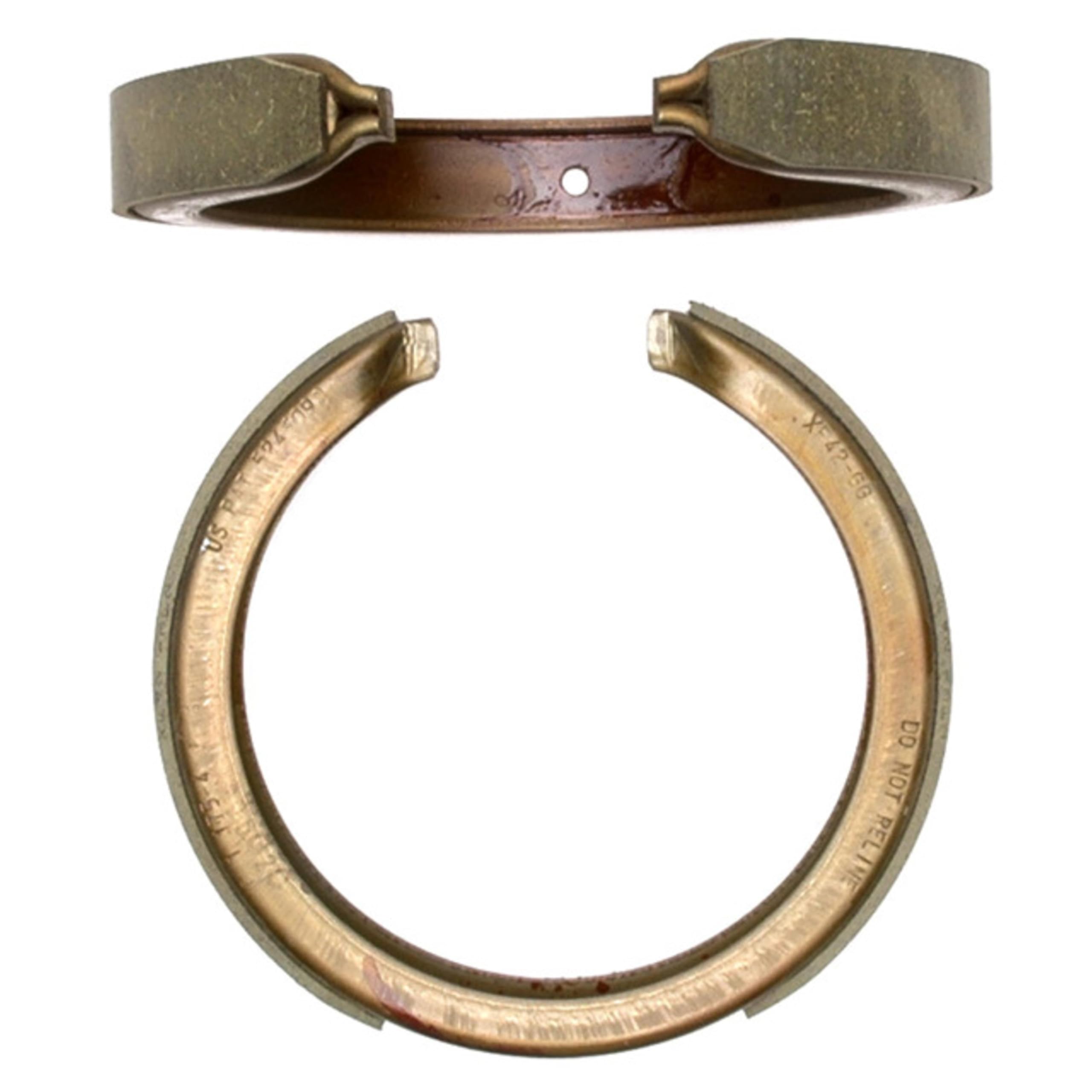 ACDelco Professional 17770B Bonded Rear Drum In-Hat Parking Brake Shoe Set - High Quality Brake Replacement Parts for GM Vehicles - Perfect for Parking Brake Repair and Maintenance