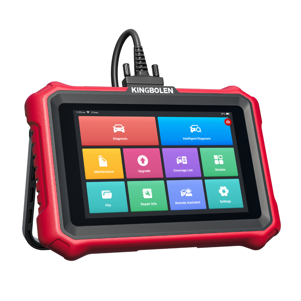 KINGBOLEN K8 Elite OBD2 Scanner - Wireless Car Diagnostic Tool with Lifetime Updates, ECU Coding, Bi-Directional Control & 34+ Resets for CANFD/DOIP/FCA AutoAuth Vehicles | Perfect for Mechanics & DIY Car Repairs