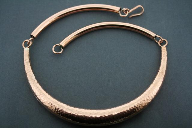 3 Piece Copper Tubular Choker Necklace Set - Elegant Boho Jewelry for Women, Perfect for Parties, Weddings & Everyday Wear