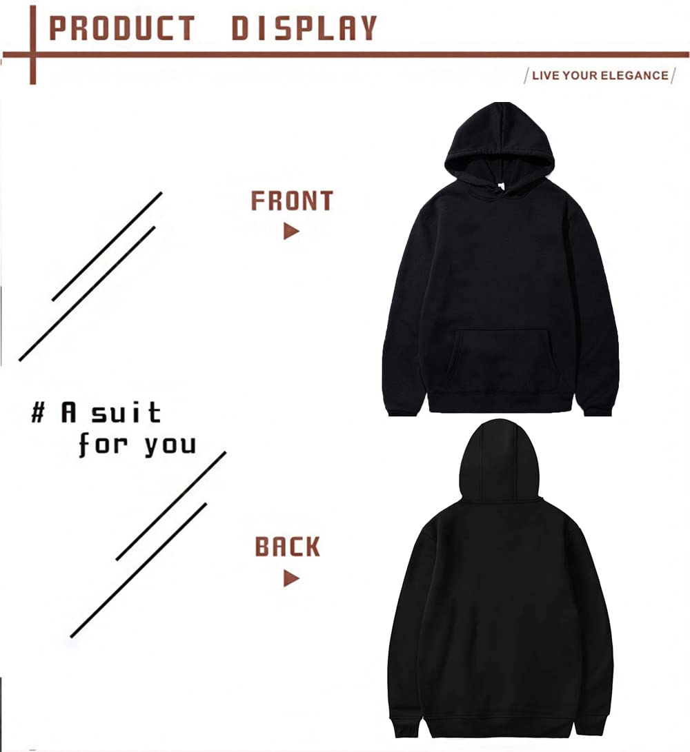 Drekee All The Dogs Letter Hoodie - Men's Hip Hop Pullover Sweatshirt with Print, Y2K Streetwear for Casual Wear & Rapper Merch