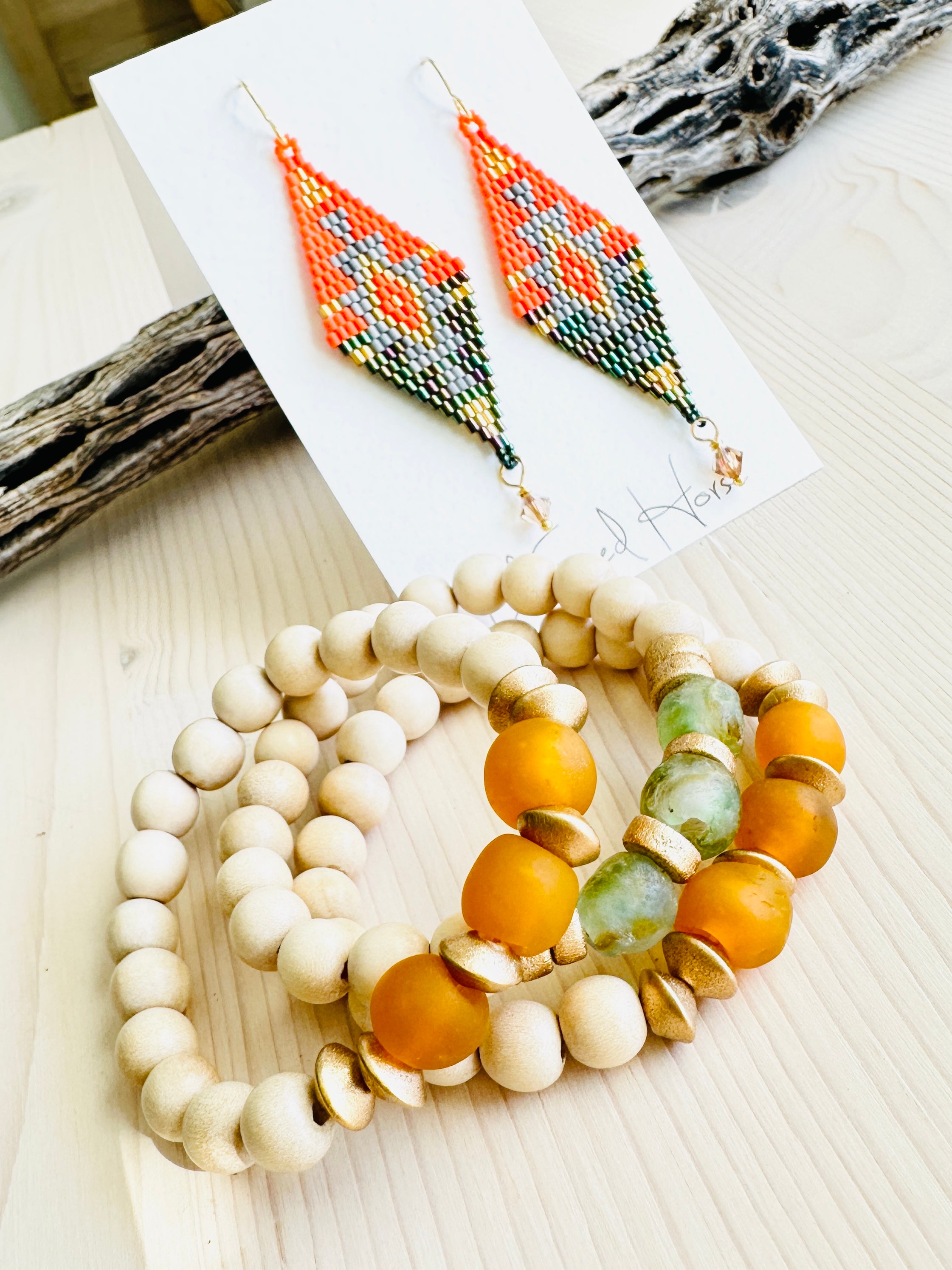 Sedona Earrings for Women - Boho Chic Dangle Drop Earrings for Everyday Wear, Party & Wedding Jewelry
