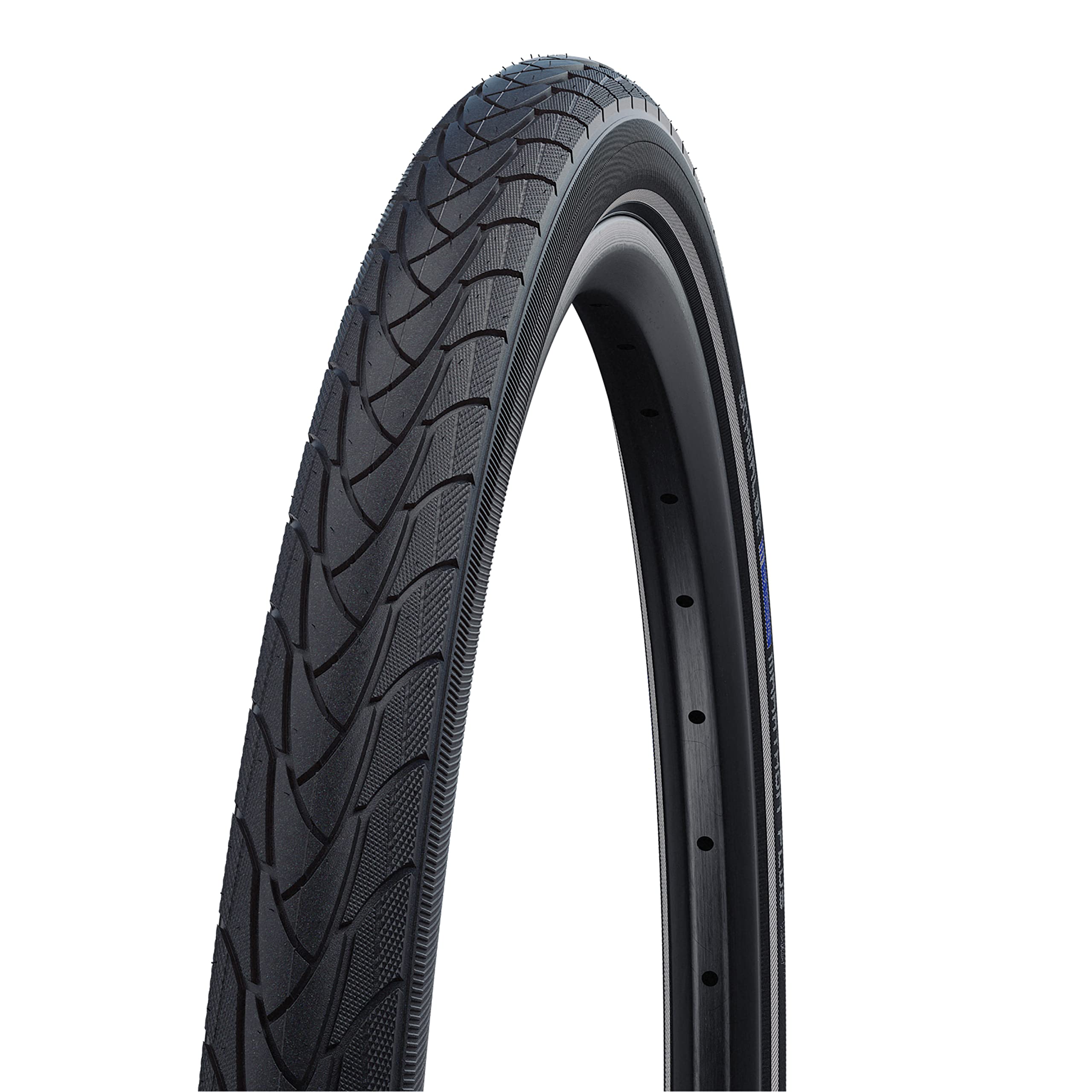 Marathon Plus 700x32C Bicycle Tire with SmartGuard Reflective Technology - Durable Road Bike Tires for Commuting, Touring & Urban Cycling