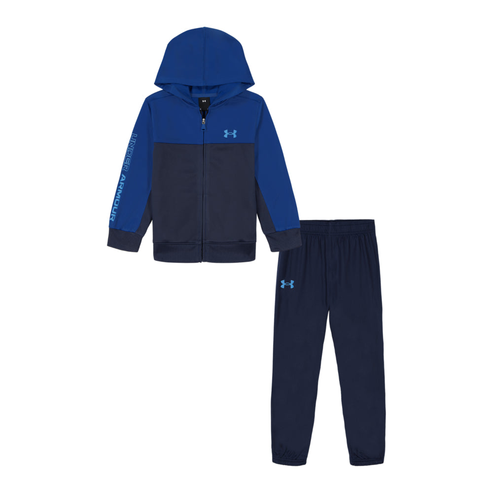 Under Armour Kids Boys' Color Block Full-Zip Hoodie & Jogger Set - Athletic Outfit for School, Sports & Play