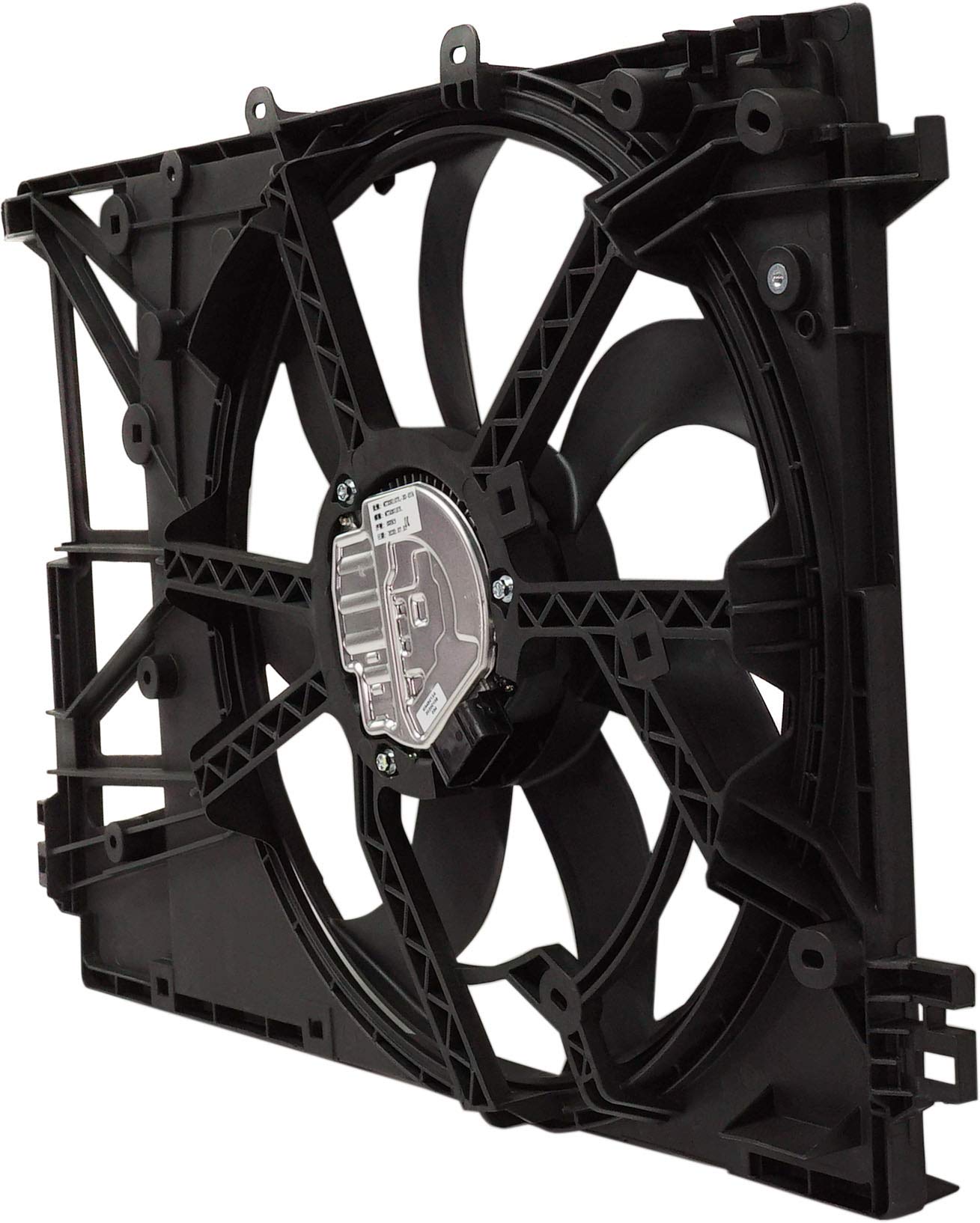 Go-Parts Radiator Fan Assembly Replacement for Toyota Camry 2018-2022 & RAV4 2019-2023, 3.5L Engine Compatible - OEM Quality Cooling System Part for North American Vehicles - Perfect for Engine Overheating Prevention & Summer Driving