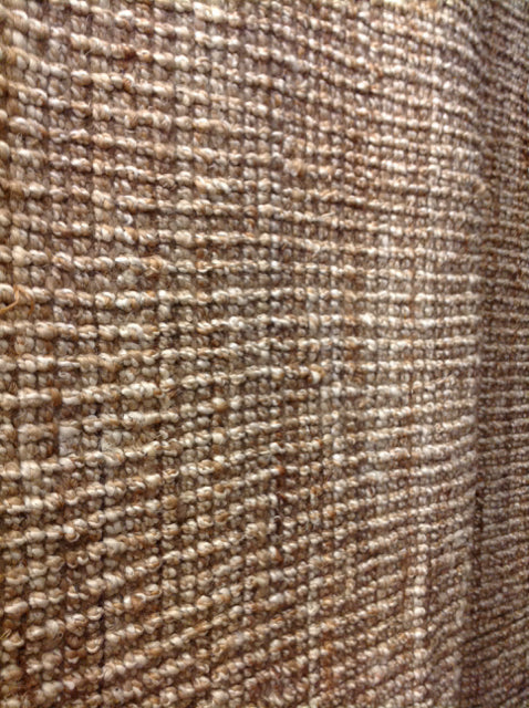 8.5' x 12.10' Natural Tan Jute Area Rug - Boho Chic Living Room Decor, Bedroom Carpet, Eco-Friendly Home Accent for Cozy Spaces