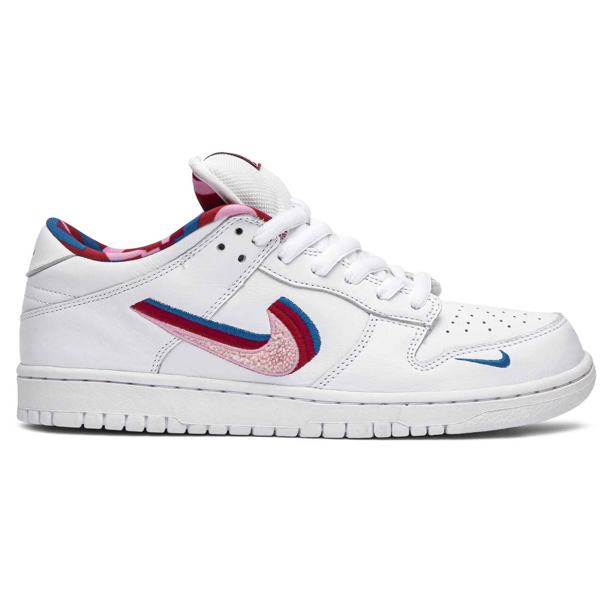 Nike SB Dunk Low Parra Skateboarding Shoes - Men's Casual Sneakers for Streetwear & Skateboarding