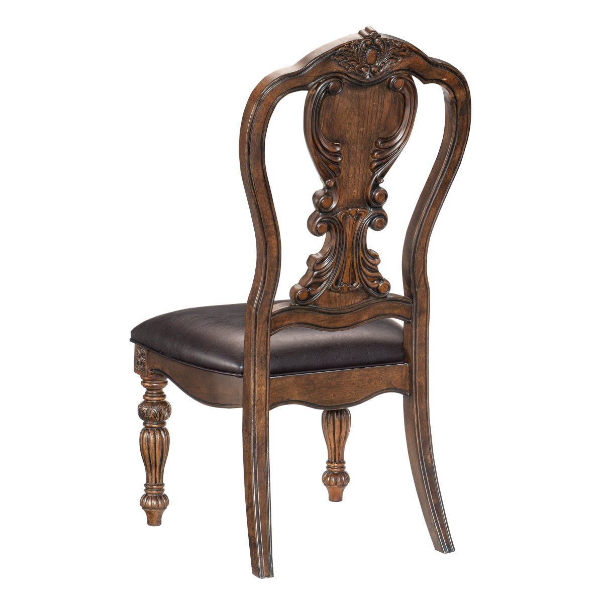 Bergen Collection Side Chair Set of 2 - Modern Dining Chairs for Kitchen, Breakfast Nook & Small Spaces - Sturdy & Comfortable Seating Solution
