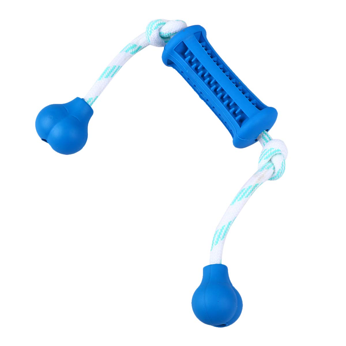 Baluue 1Pc Suction Cup Dog Chew Toy - Interactive Food Dispenser, Dental Chew Ball & Brushing Stick for Puppies - Pet Toothbrush & Snack Holder for Teeth Cleaning and Playtime Fun