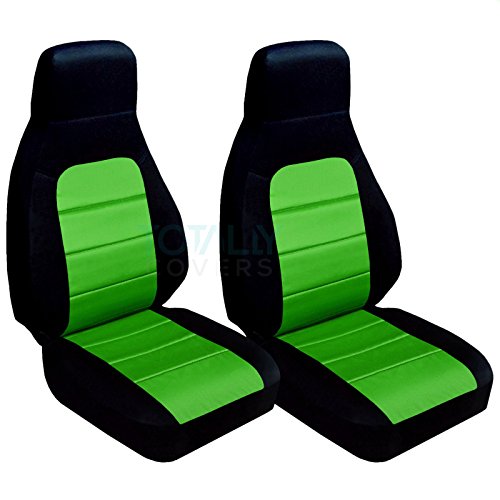 Black and Lime Green