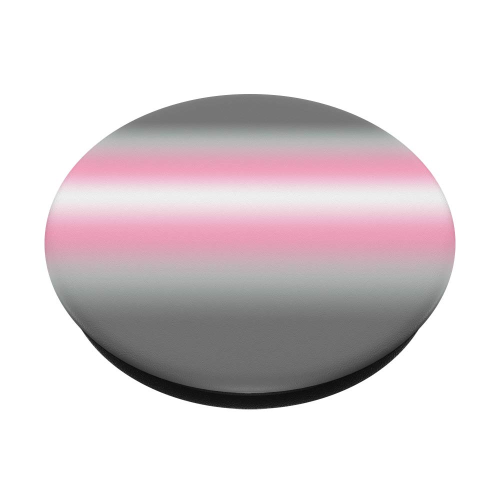 Demigirl Pride Flag PopSockets Phone Grip & Stand - Compatible with iPhone, Samsung, Tablets - Perfect for LGBTQ+ Support, Daily Use & Decor