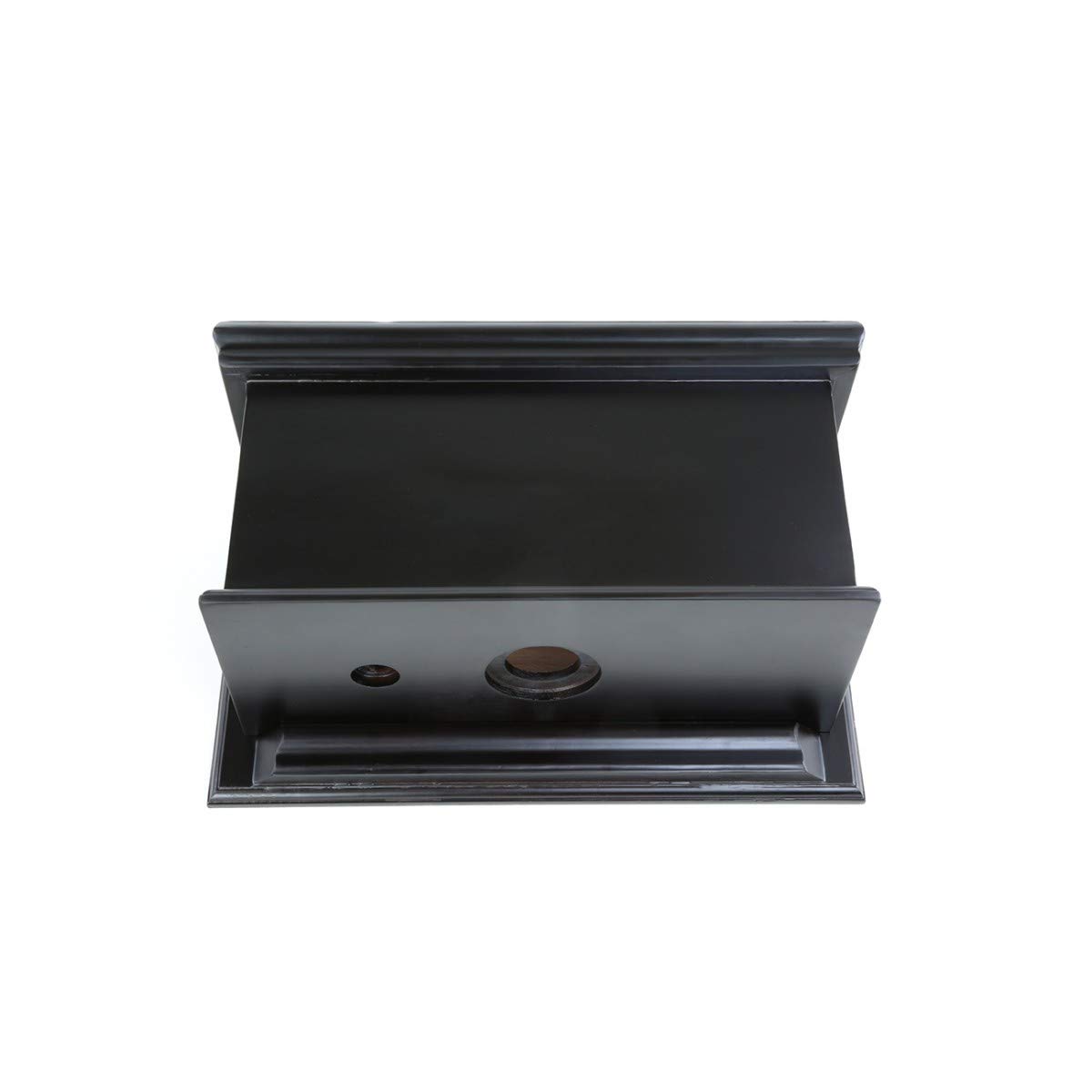 Black Wrought Iron Cabinet Knobs & Drawer Pulls - 3.5 Inch Cabinet Handles with Mounting Hardware (Pack of 12) - Perfect for Kitchen Cabinets, Bathroom Vanities & Furniture Upgrades