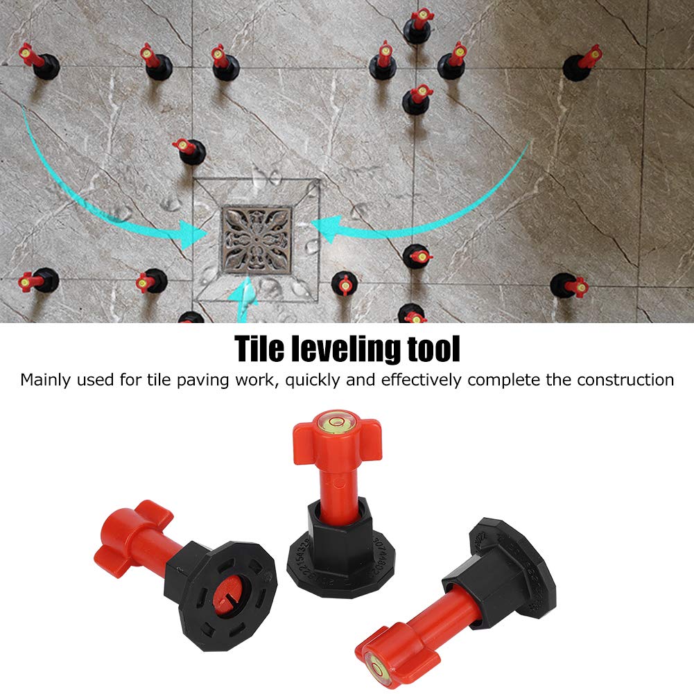 Premium Tile Leveling System - Ergonomic & Detachable Tile Leveling Tool for Floor & Wall Tiles | Easy Installation & Professional Results for DIY & Construction Projects