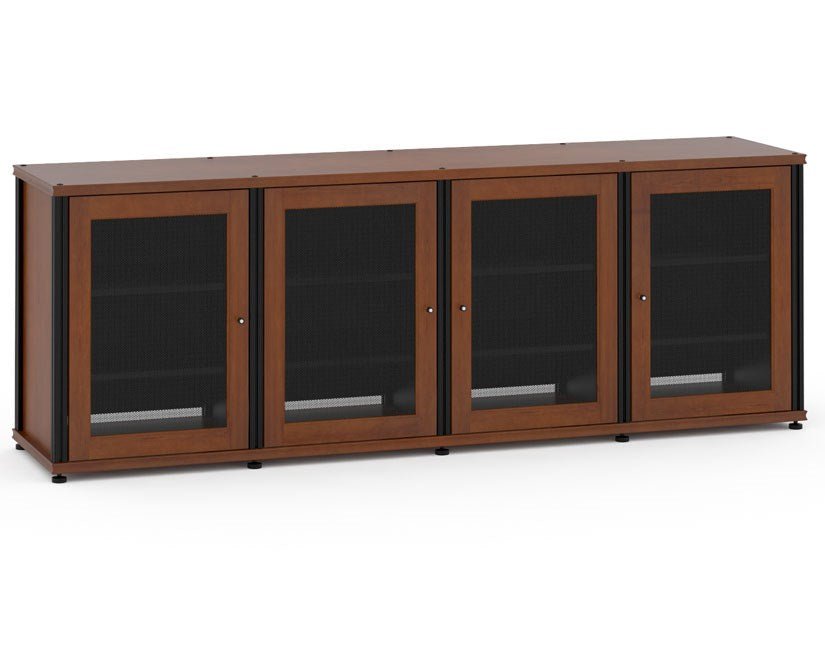 Salamander Designs Synergy Model 347 Audio Cabinet - Premium TV Stand with Built-in Speaker Storage for Home Theater & Entertainment Systems - Perfect for Living Room, Basement & Media Room Setup
