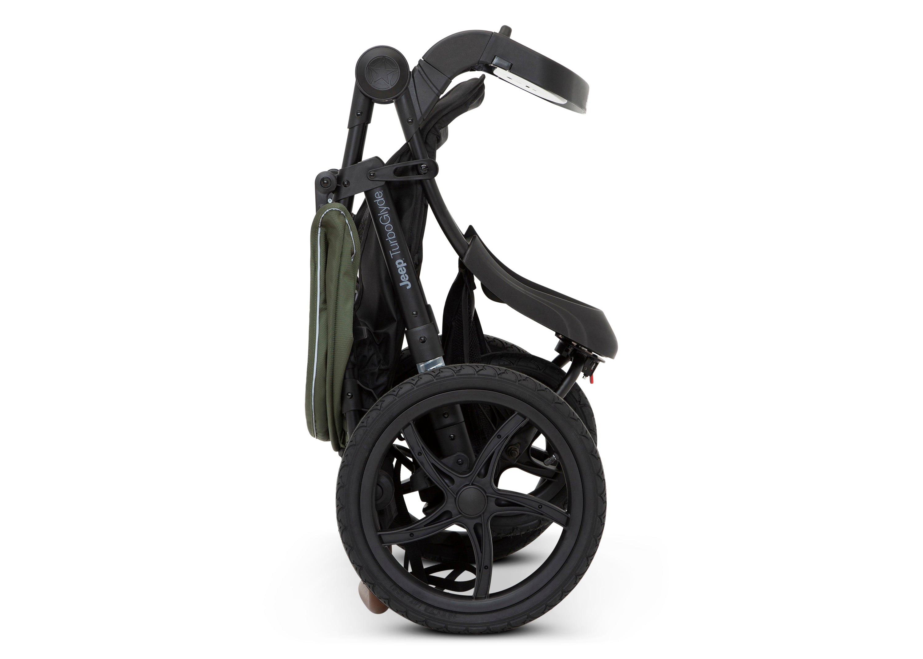 Jeep TurboGlyde All-Terrain Jogging Stroller for Running & Outdoor Adventures - Lightweight Baby Stroller with Shock Absorption for Smooth Rides on Trails, Parks & City Streets