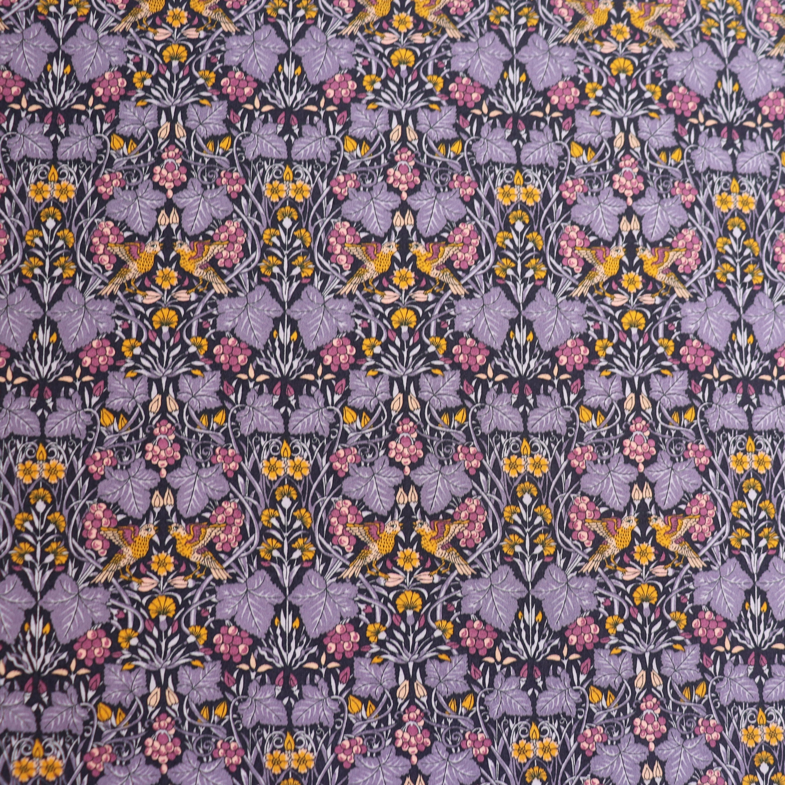 Liberty Fabrics Vine Thief Piccadilly Cotton Poplin - Premium Floral Printed Fabric for Dresses, Blouses & Home Decor | On Sale Now