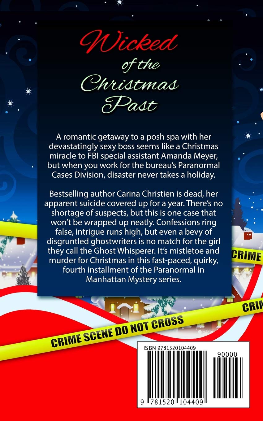 Wicked of the Christmas Past: A Paranormal Cozy Mystery Novel | Kindle Unlimited eBook | Holiday Crime Story Set in Manhattan | Perfect for Winter Reading by the Fireplace