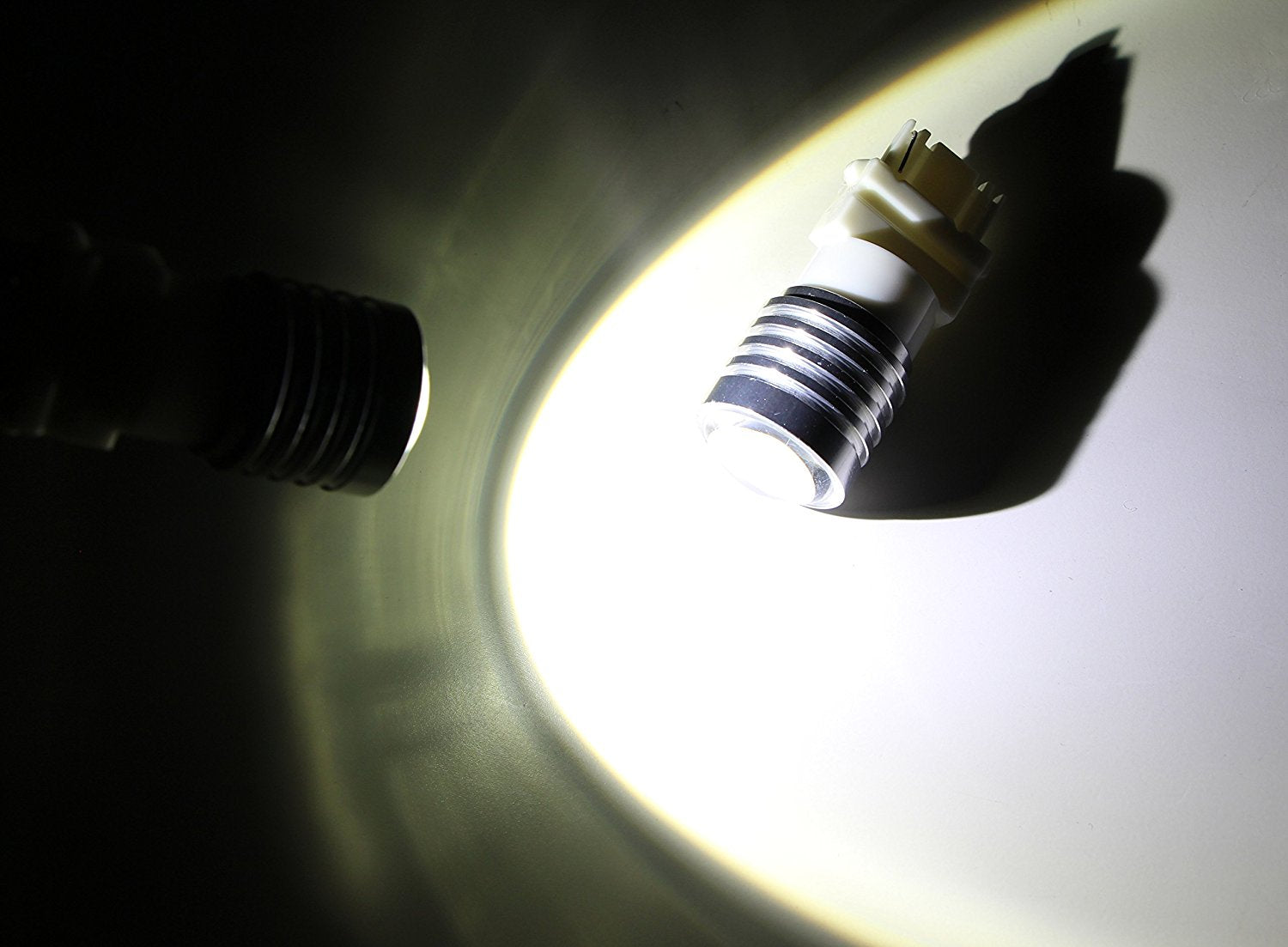 Extreme Bright 5W CREE XP-E White LED Bulbs - 3156 3056 Backup Reverse Light Bulbs for Trucks, SUVs, Cars - Perfect for Night Driving & Parking Assistance
