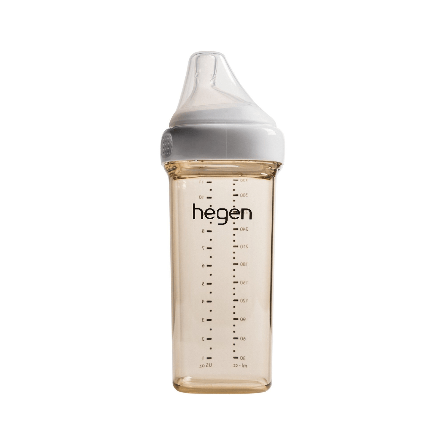 Hegen PCTO™ 330ml/11oz PPSU Baby Bottle with Fast Flow Nipple for Infants 6+ Months - BPA Free, Leak Proof for Easy Feeding at Home & On The Go