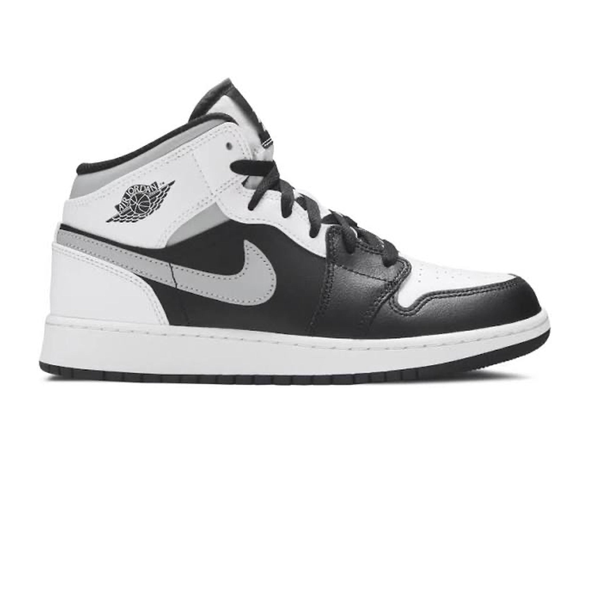 Air Jordan 1 Mid 'White Shadow' Men's Basketball Shoes - Retro Style Sneakers for Casual Wear, Street Fashion & Sports Performance