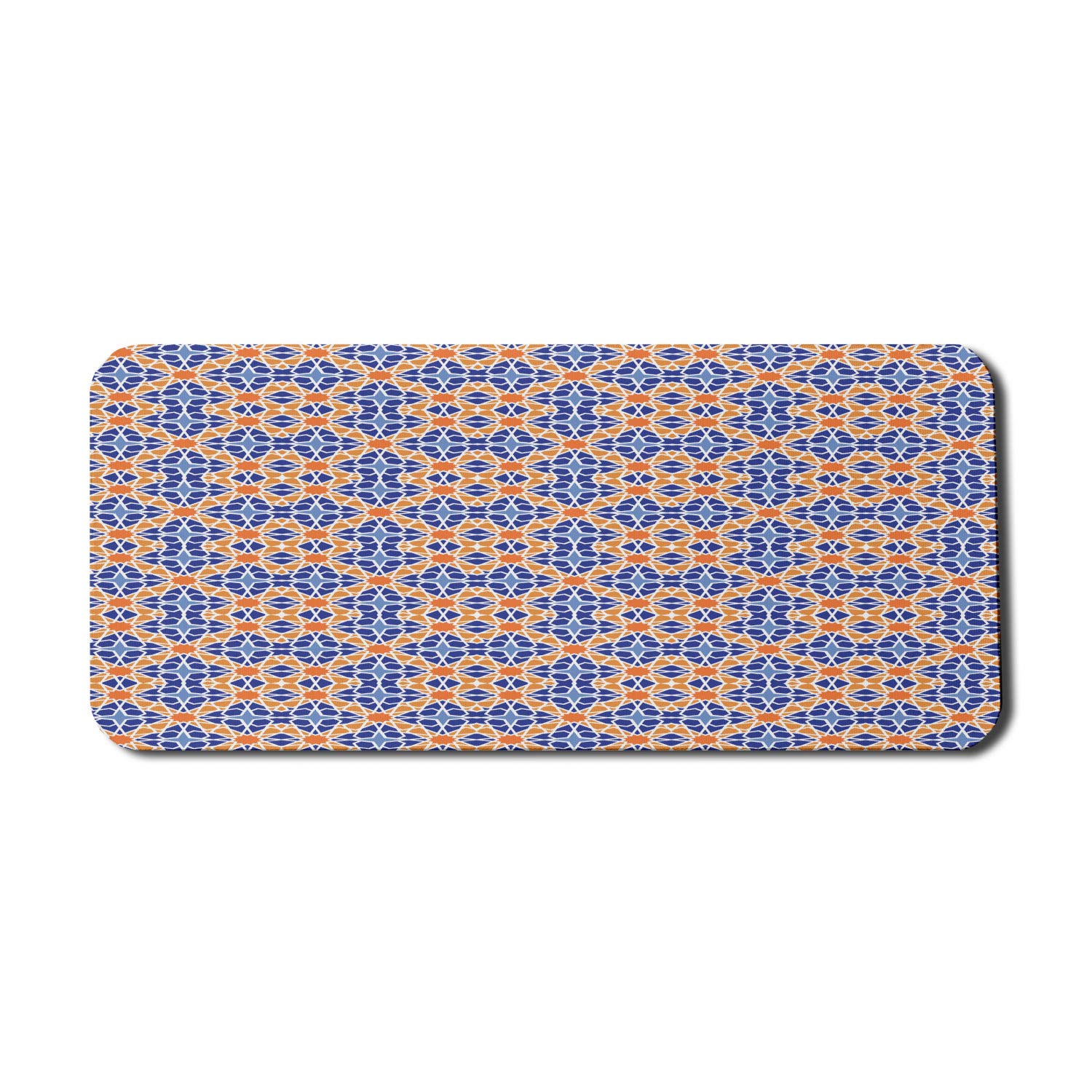 Ambesonne Boho Moroccan Stars Computer Mouse Pad - Non-Slip Rubber Gaming Mousepad (35