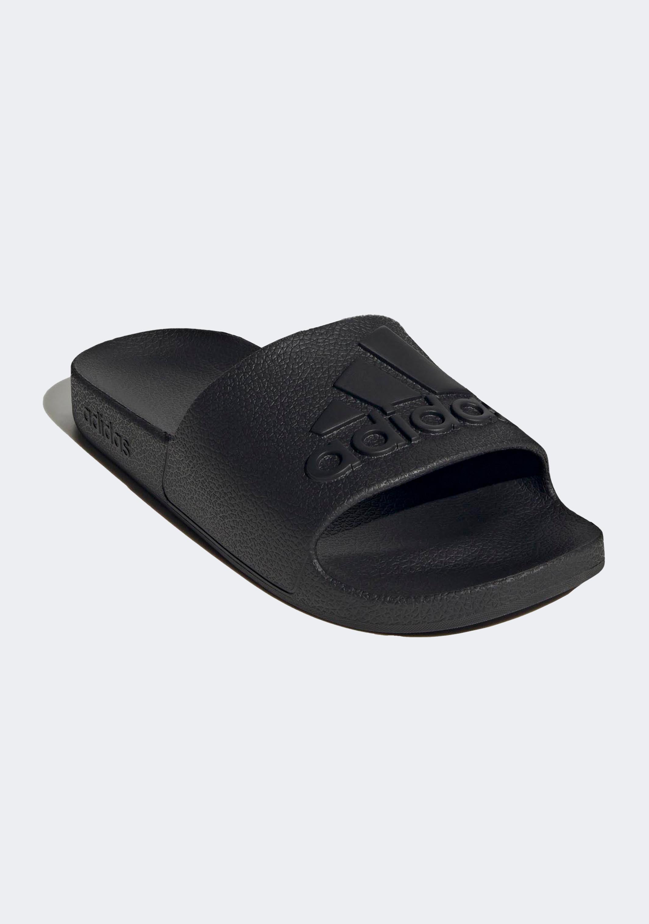 Adidas Men's Adilette Aqua Slides - Comfortable Waterproof Pool Sandals for Beach, Shower & Gym | Lightweight Quick-Dry Slides for Men
